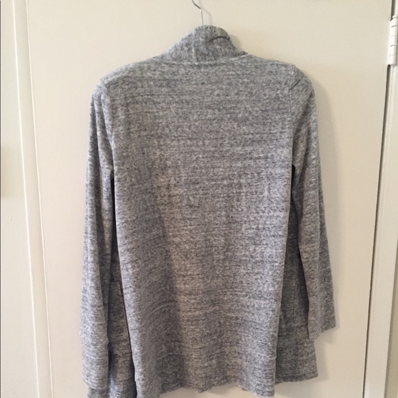 LOFT grey cardigan medium - Picture 2 of 7